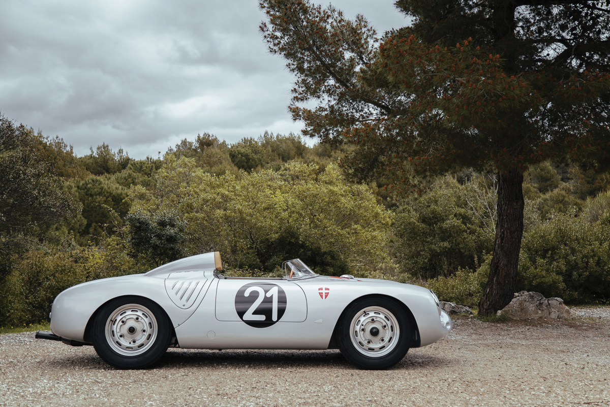 1957 Porsche 550A Spyder by Wendler offered at RM Sotheby’s Villa Erba live auction 2019